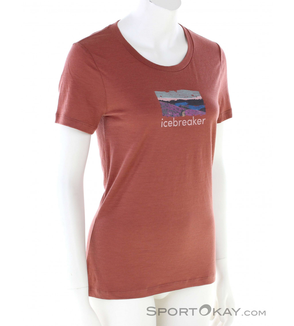 Icebreaker Tech Lite II SS Tee Trailhead Damen T-Shirt