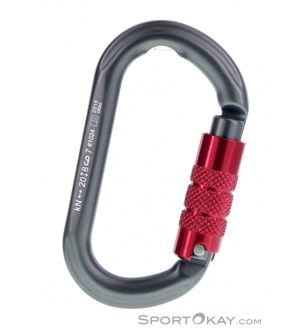 LACD Biner Oval Trilock Safe Lock Karabiner