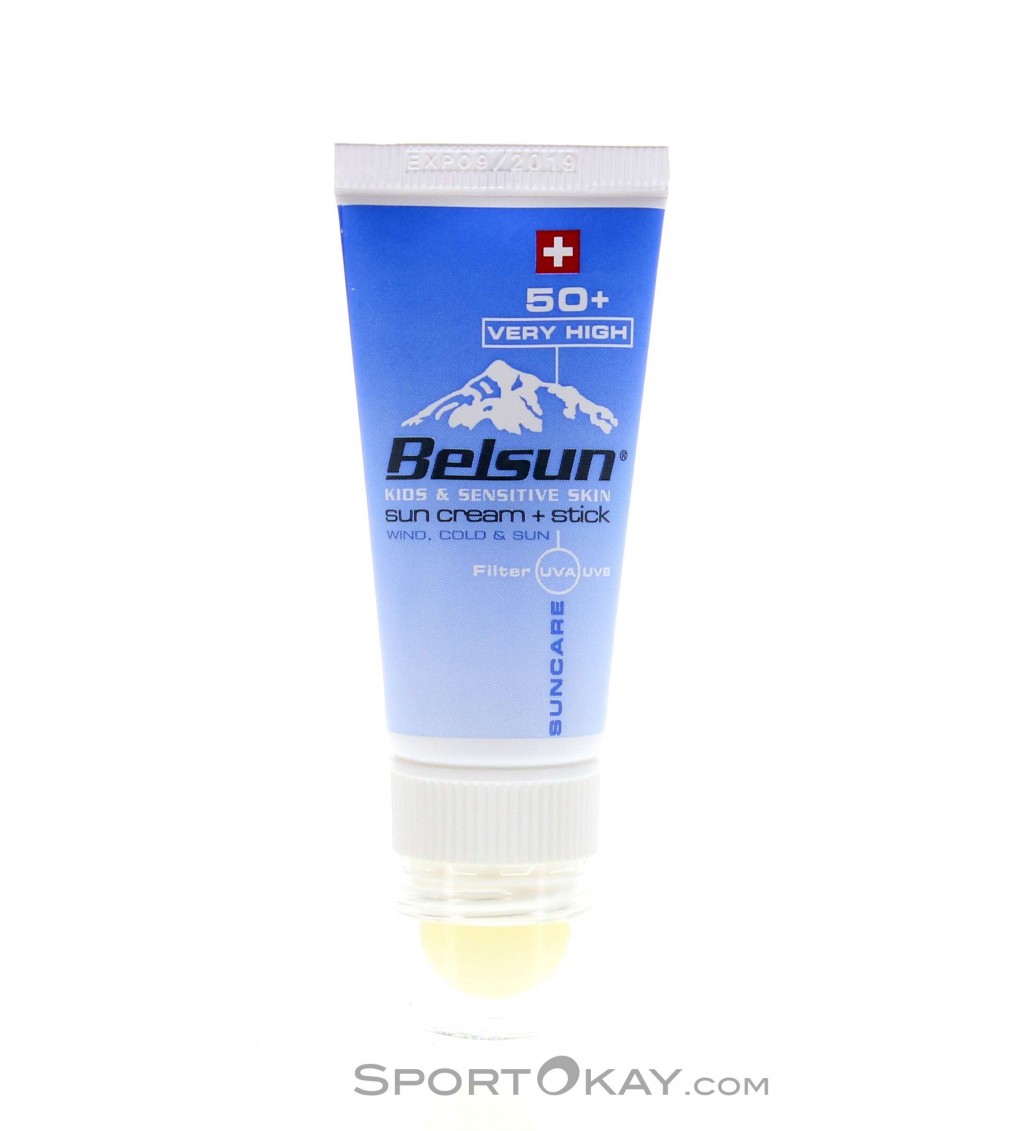 Belsun Combi LSF 50+ Sonnencreme 20ml mit Lippenpflegestift