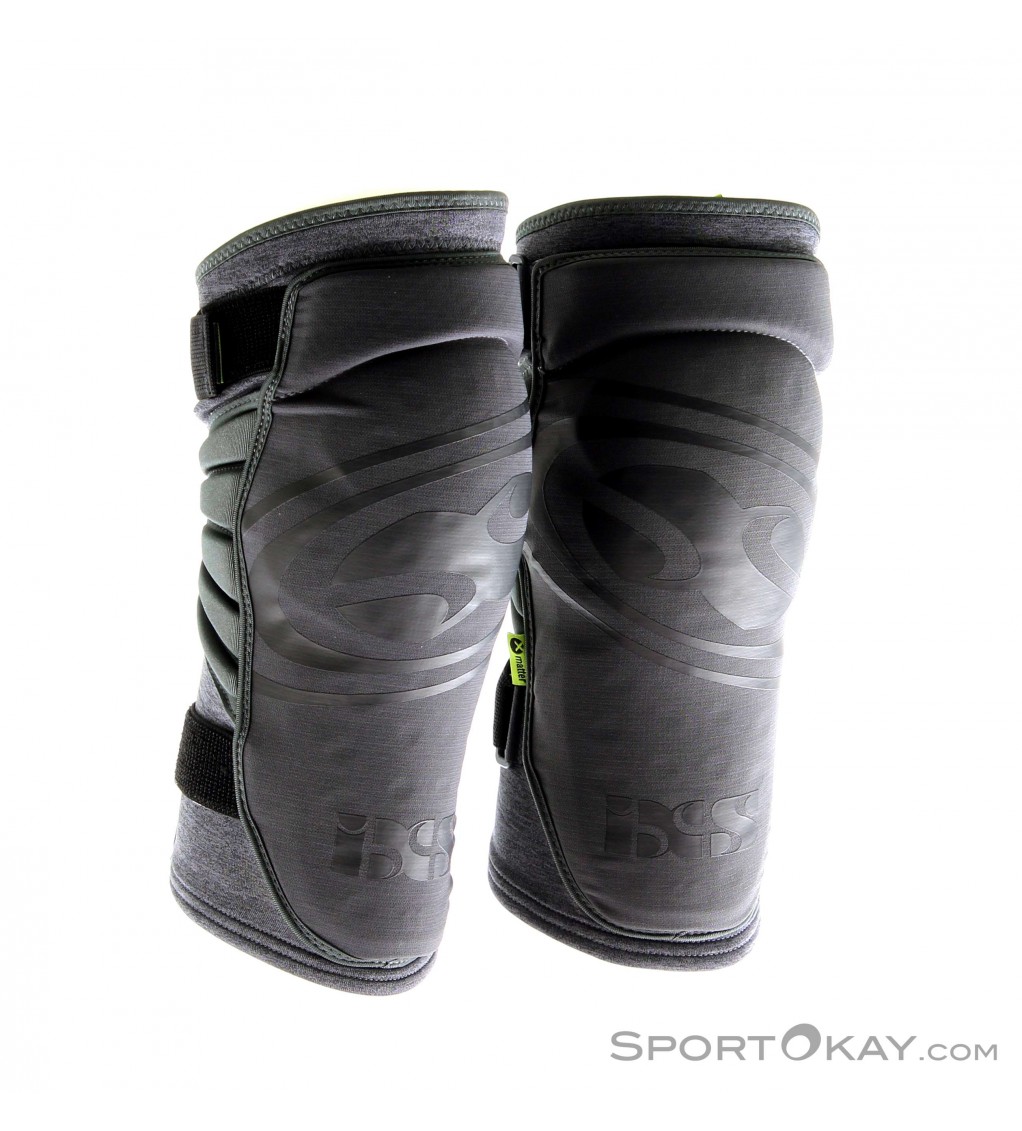 IXS Carve EVO+ Knee Guard Camel L Protezioni Adulti Unisex, Nero
