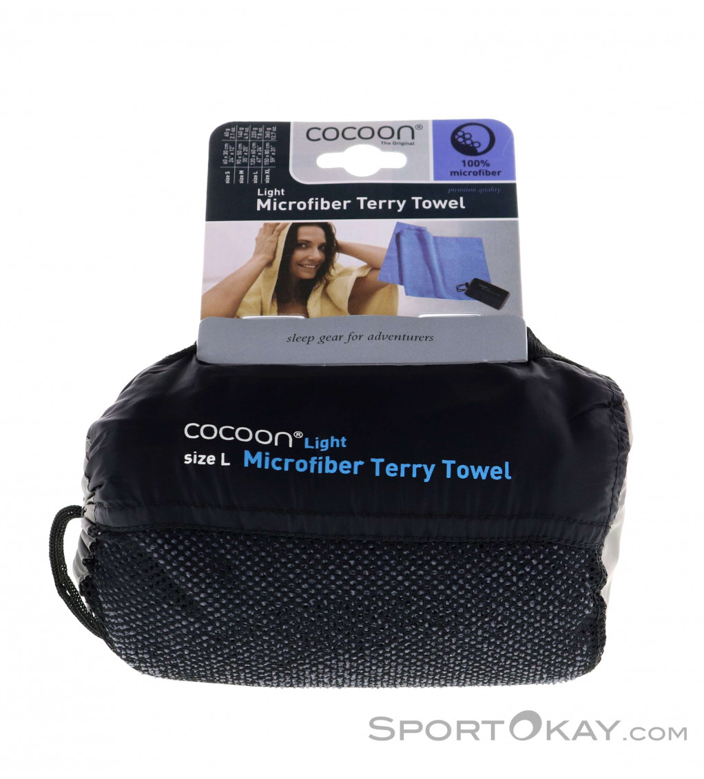 Cocoon Terry Towel Light L Microfaser Handtuch