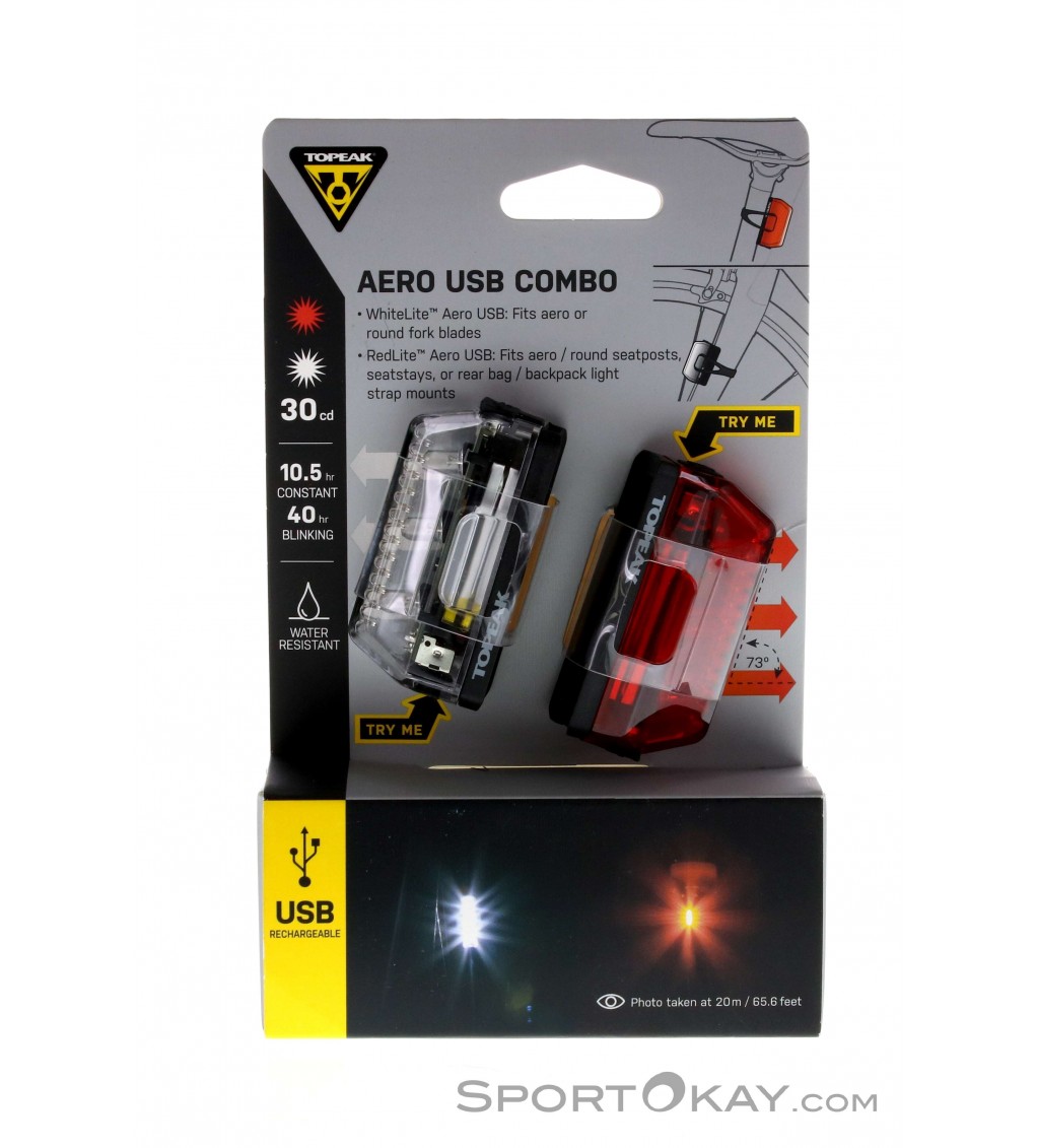 Topeak Aero Combo USB Fahrradbeleuchtung