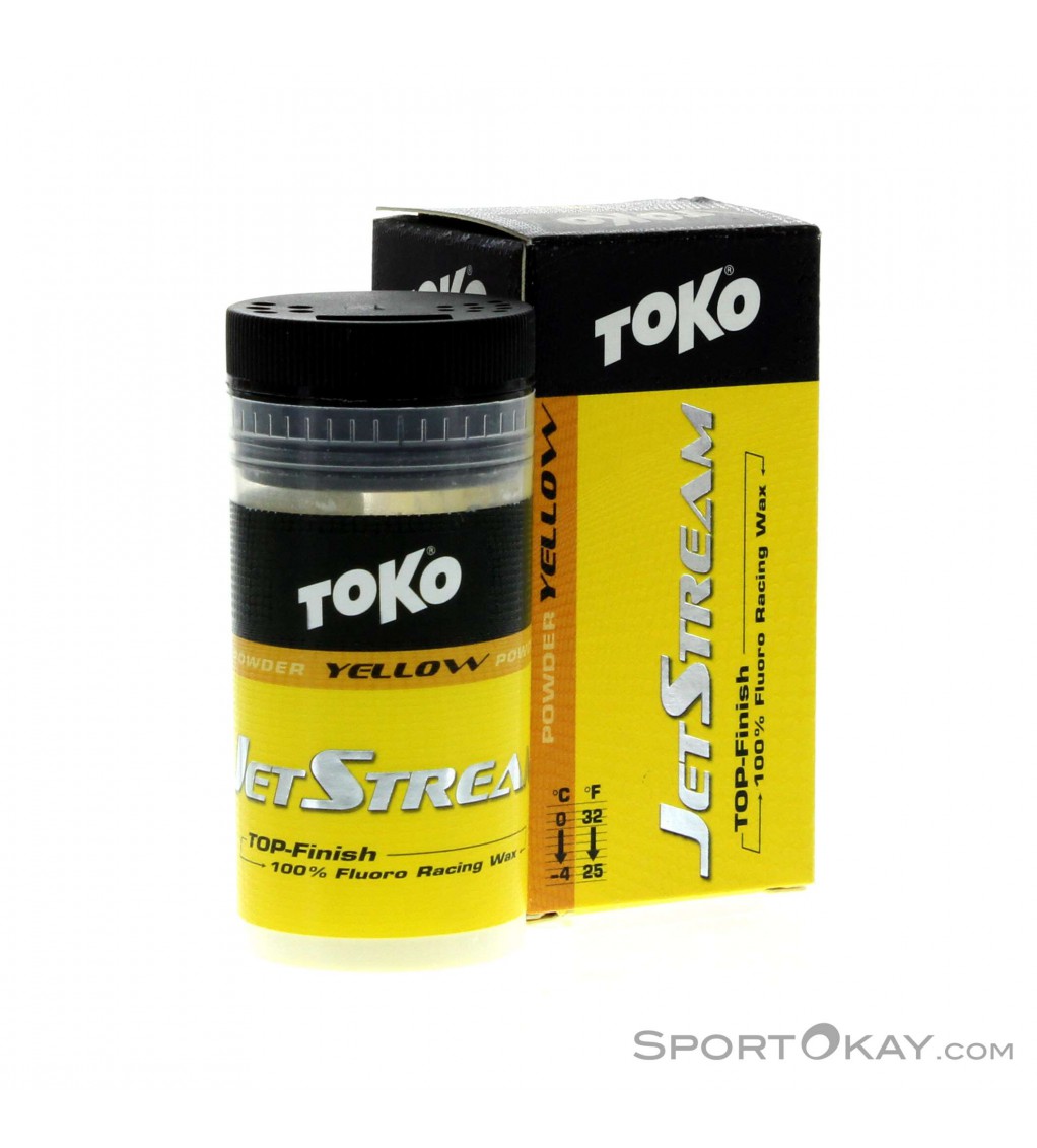 Toko JetStream Powder yellow 30g Top Finish Pulver