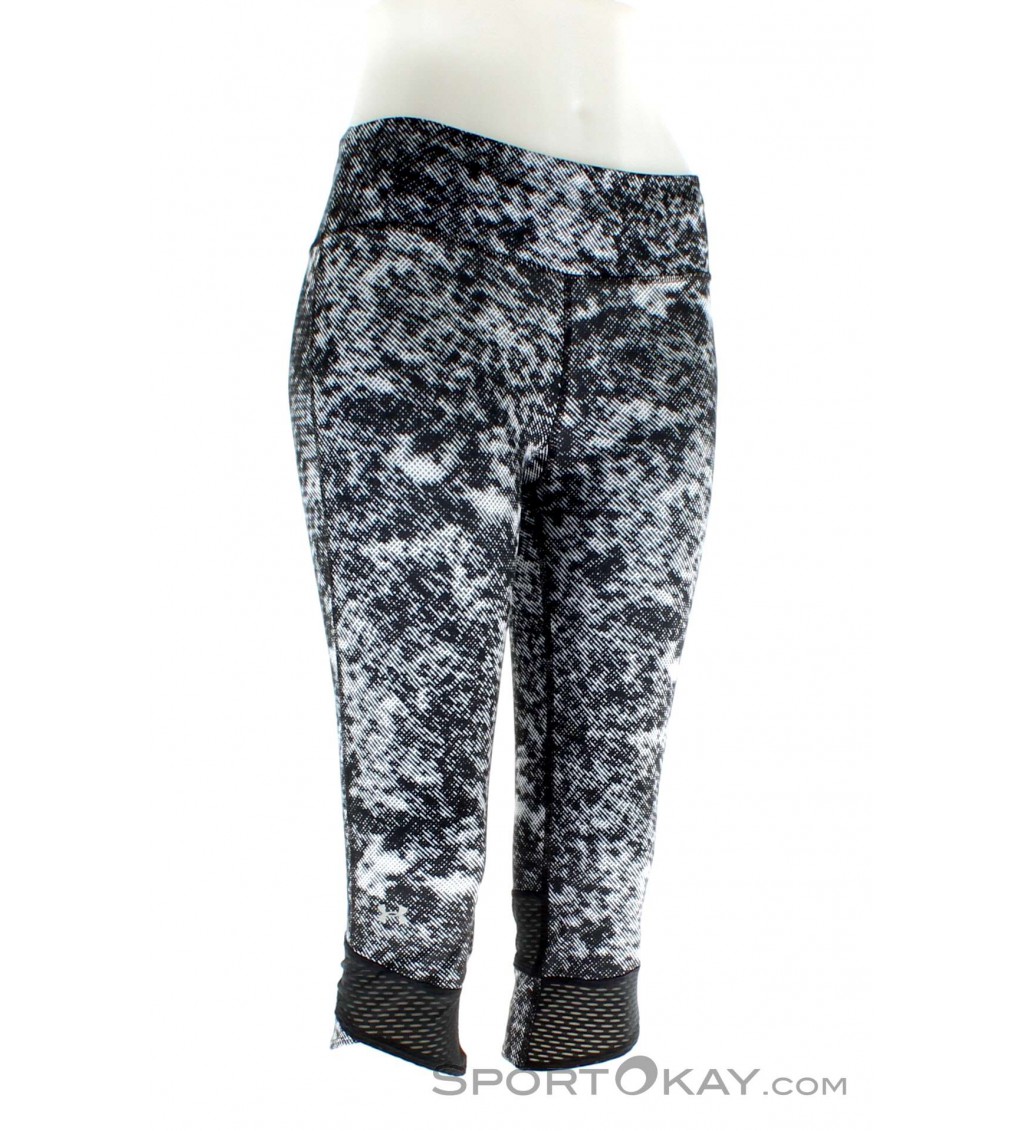 Under armour fly by printed capri hotsell
