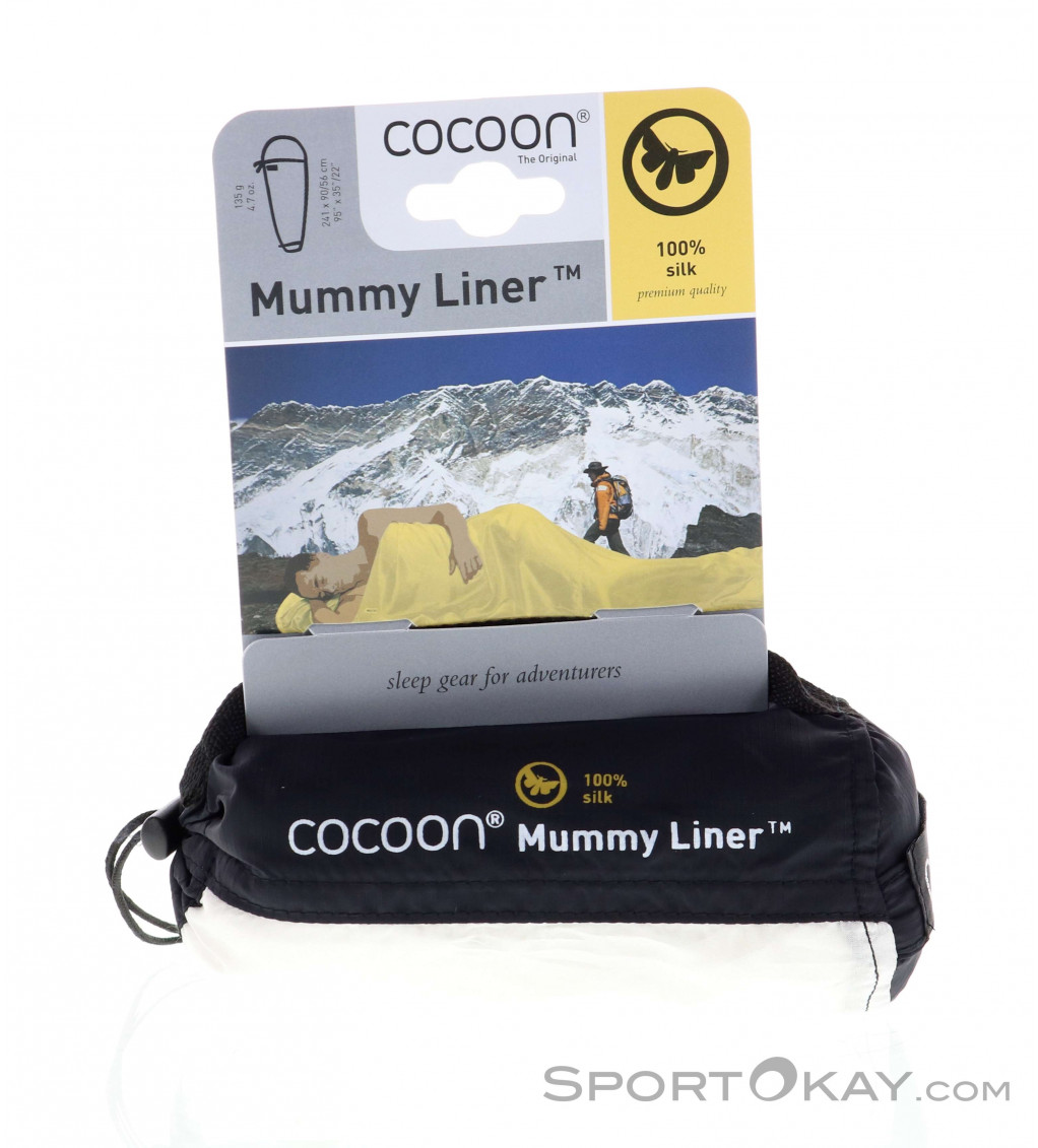 Cocoon Mummy Liner Seidenschlafsack