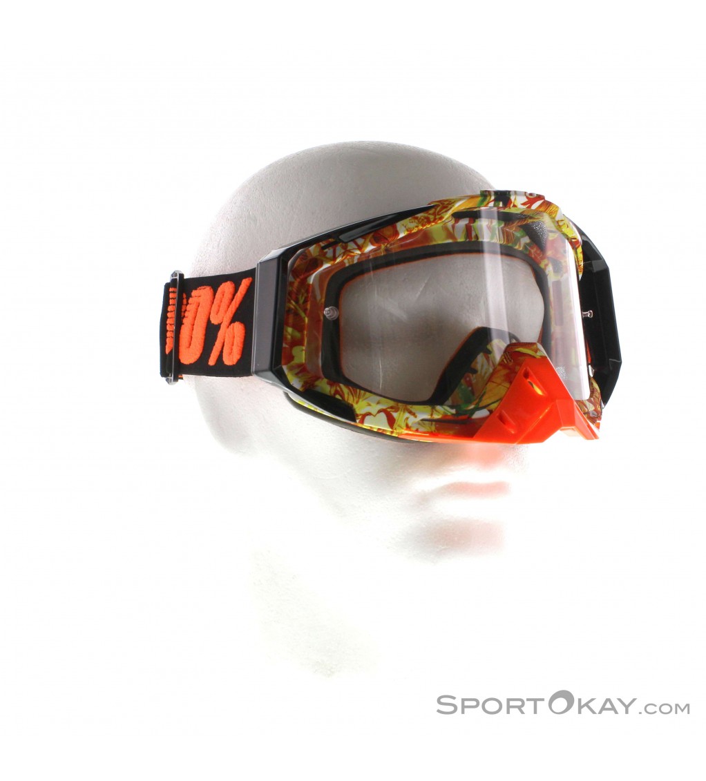 100% Racecraft Anti Fog Clear Lens Goggle Downhillbrille