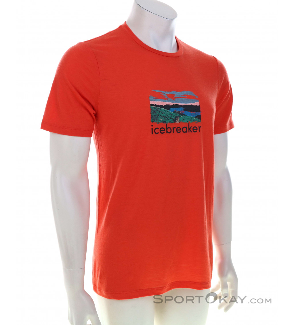 Icebreaker Tech Lite II SS Tee Trailhead Herren T-Shirt
