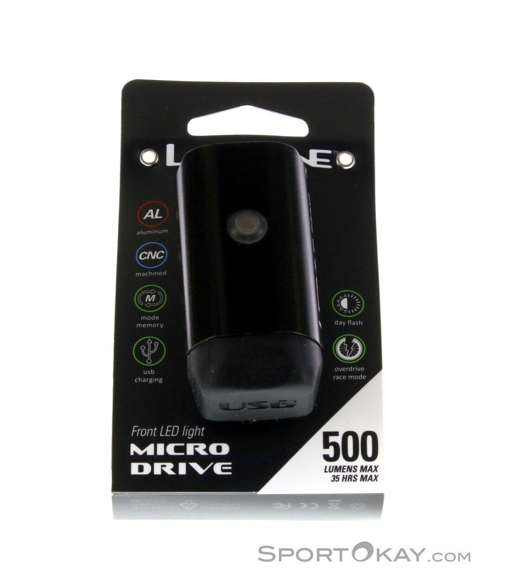 Lezyne Micro Drive 500XL Frontleuchte