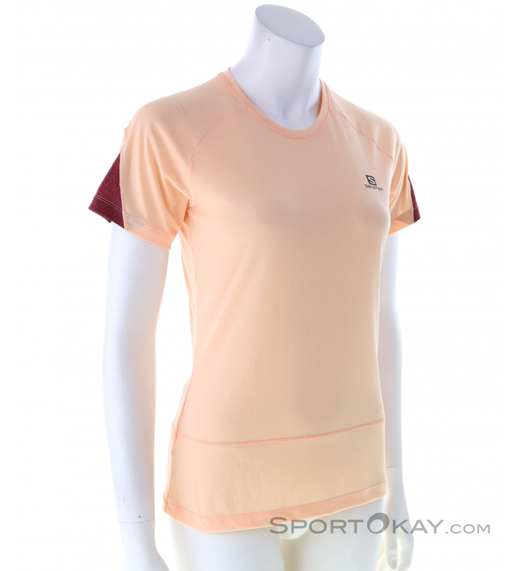 Salomon Cross Run SS Damen T-Shirt - Shirts - Laufbekleidung - Running Alle