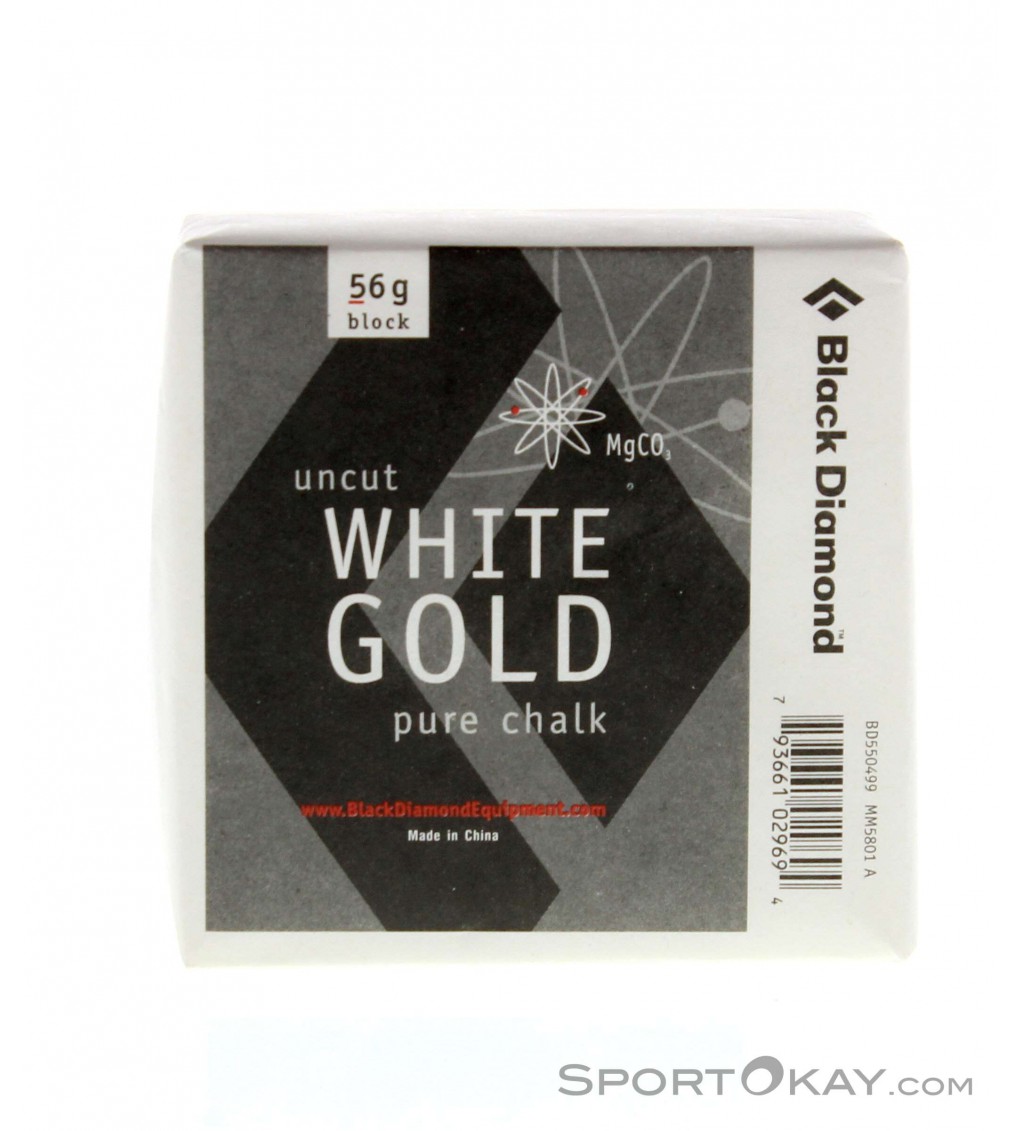 Black Diamond White Gold Pure Block 56g Chalk