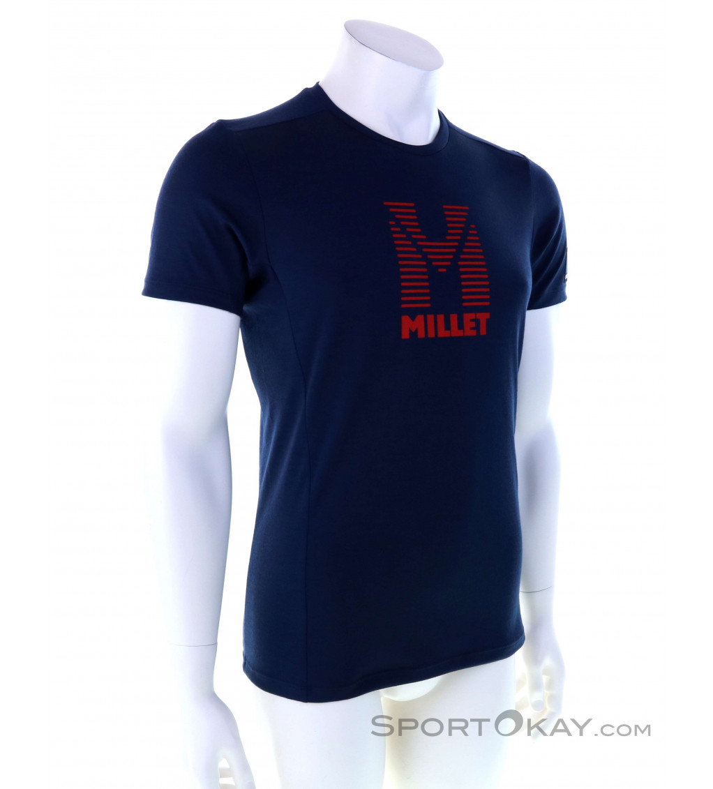 Millet Trilogy Wool Stripes SS Herren T-Shirt