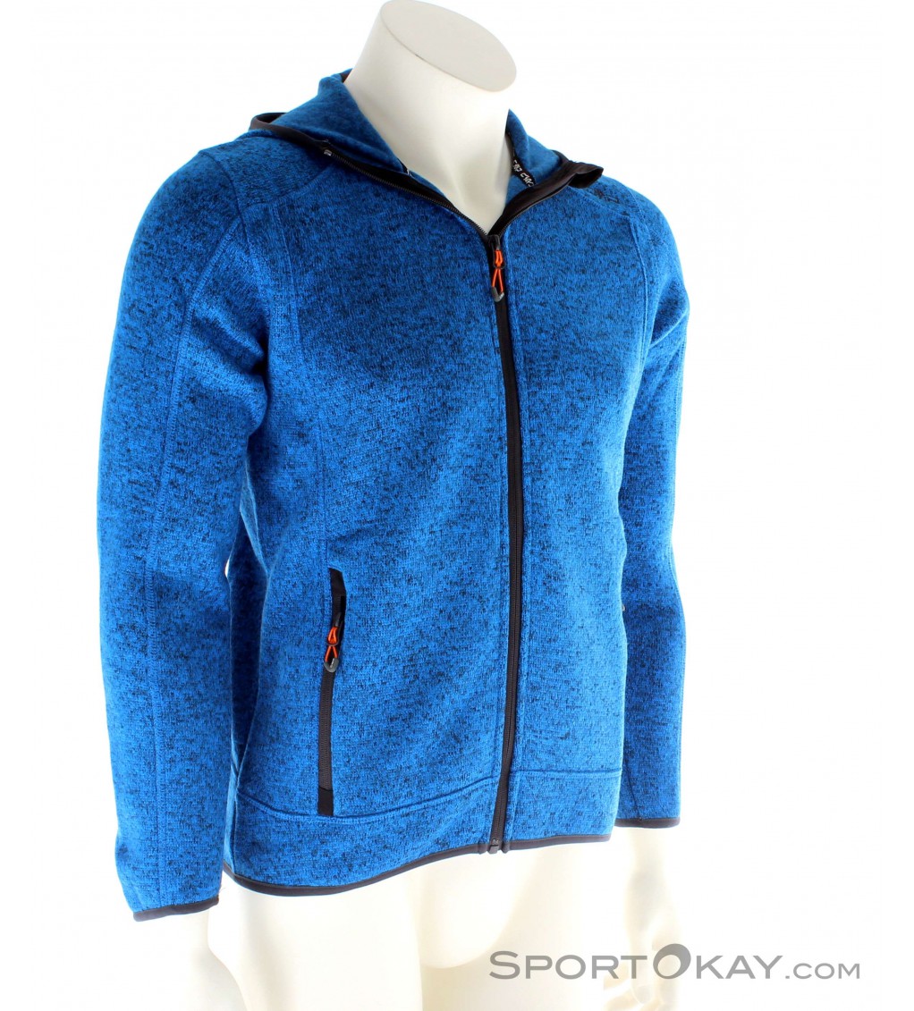 CMP Strickfleece Fix Hood Jungen Outdoorsweater