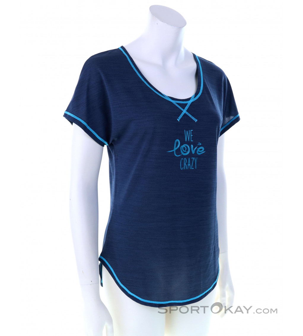 Woman concept T-Shirt Rabatt 89 % DAMEN Hemden & T-Shirts Sport Blau M 