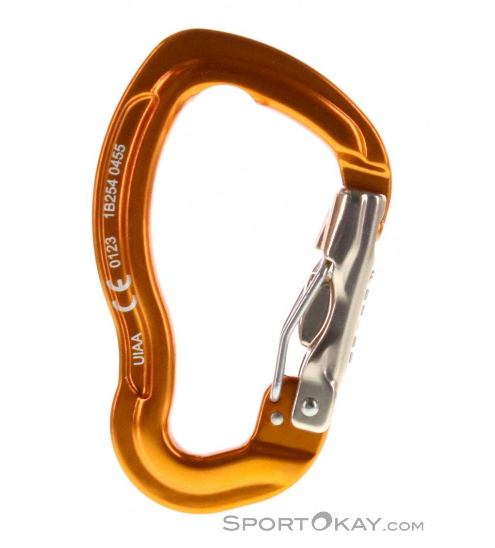 Grivel Tau Wire Lock Gold Carabiner