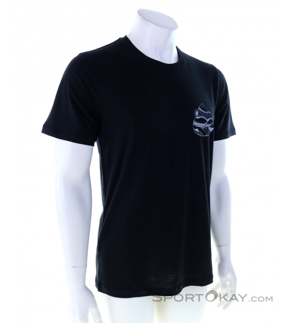 Icebreaker Tech Lite II Tee Sunrise Ridge Herren T-Shirt