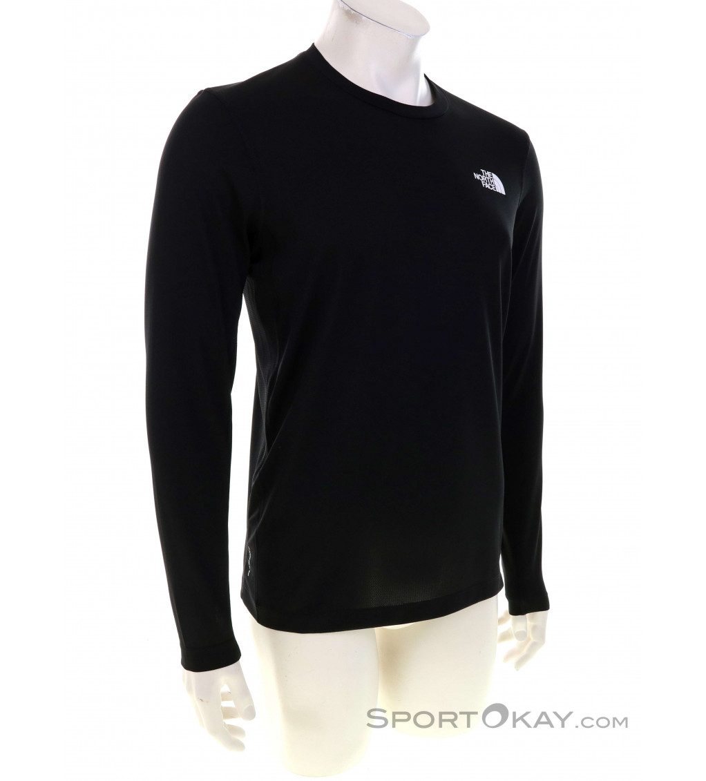 The North Face Herren Running - Alle Shirt L/S Lightbright Tee Laufbekleidung - - Shirts 