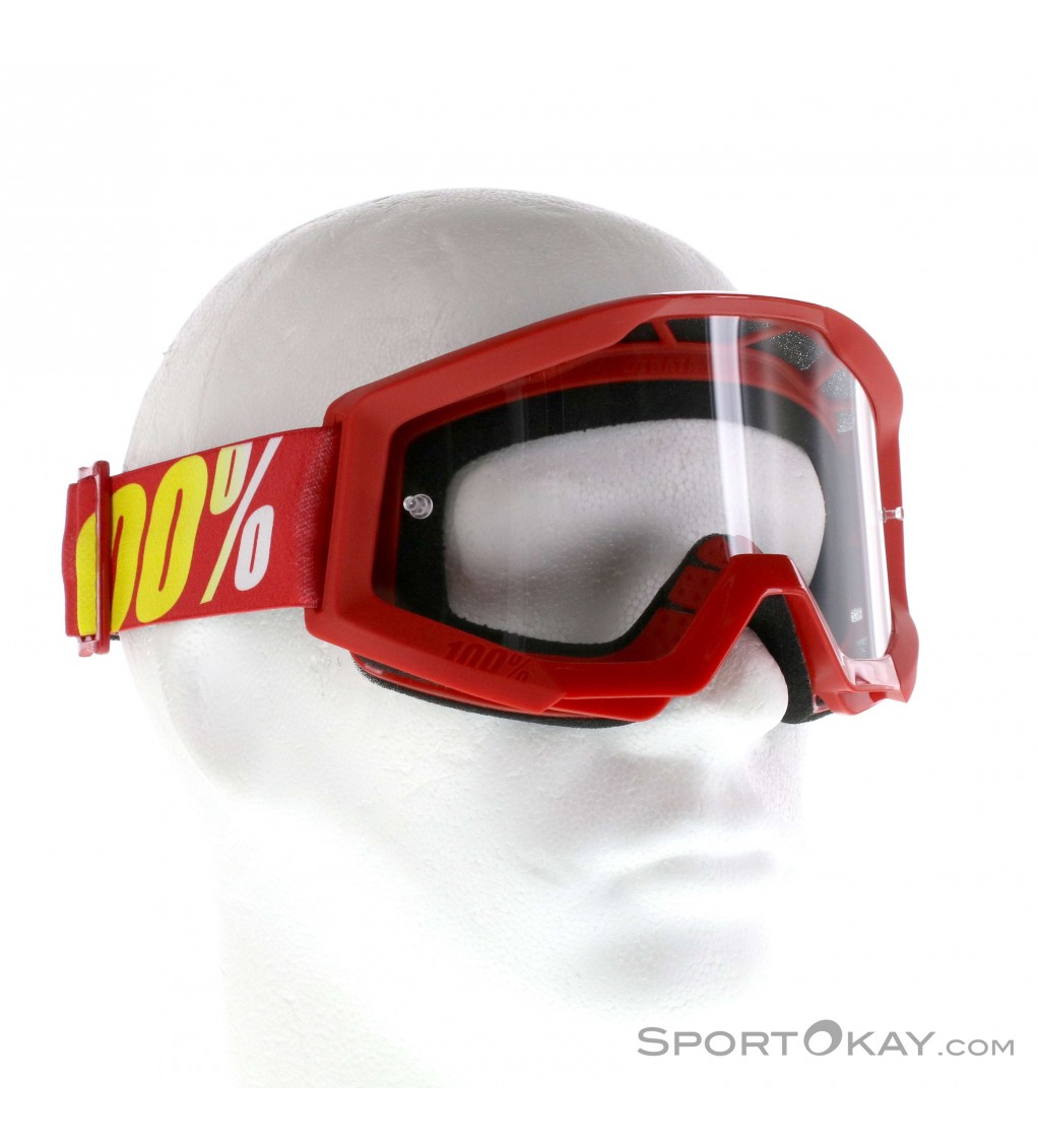 100% Strata JR Youth Anti Fog Clear Lens Downhillbrille