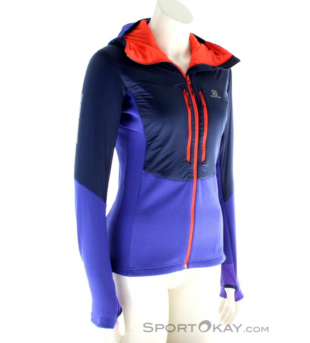 Salomon Drifter Air Mid Hoody Damen Tourensweater