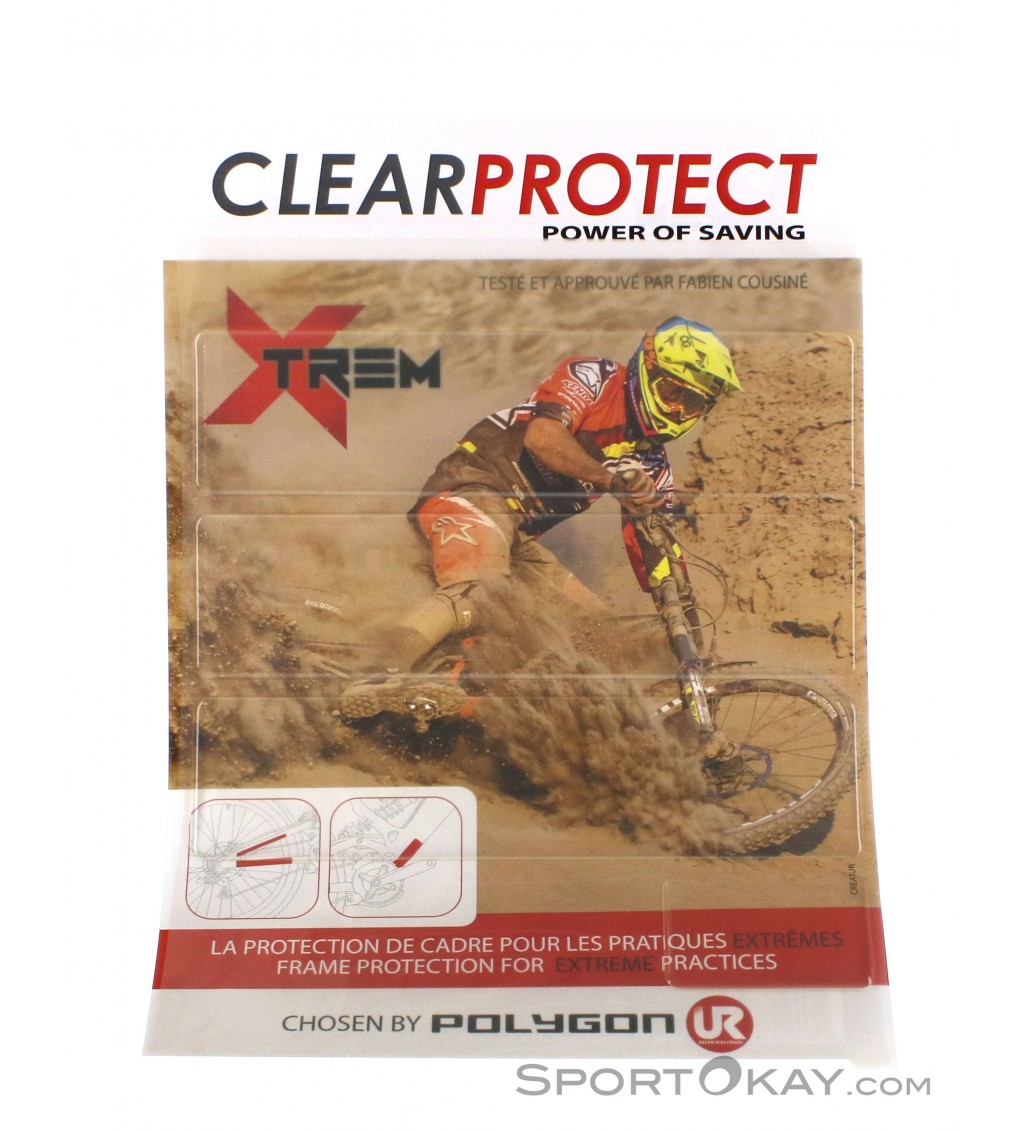 Clearprotect Safety Sticker Frame Pack Xtreme DH Schutzfolie