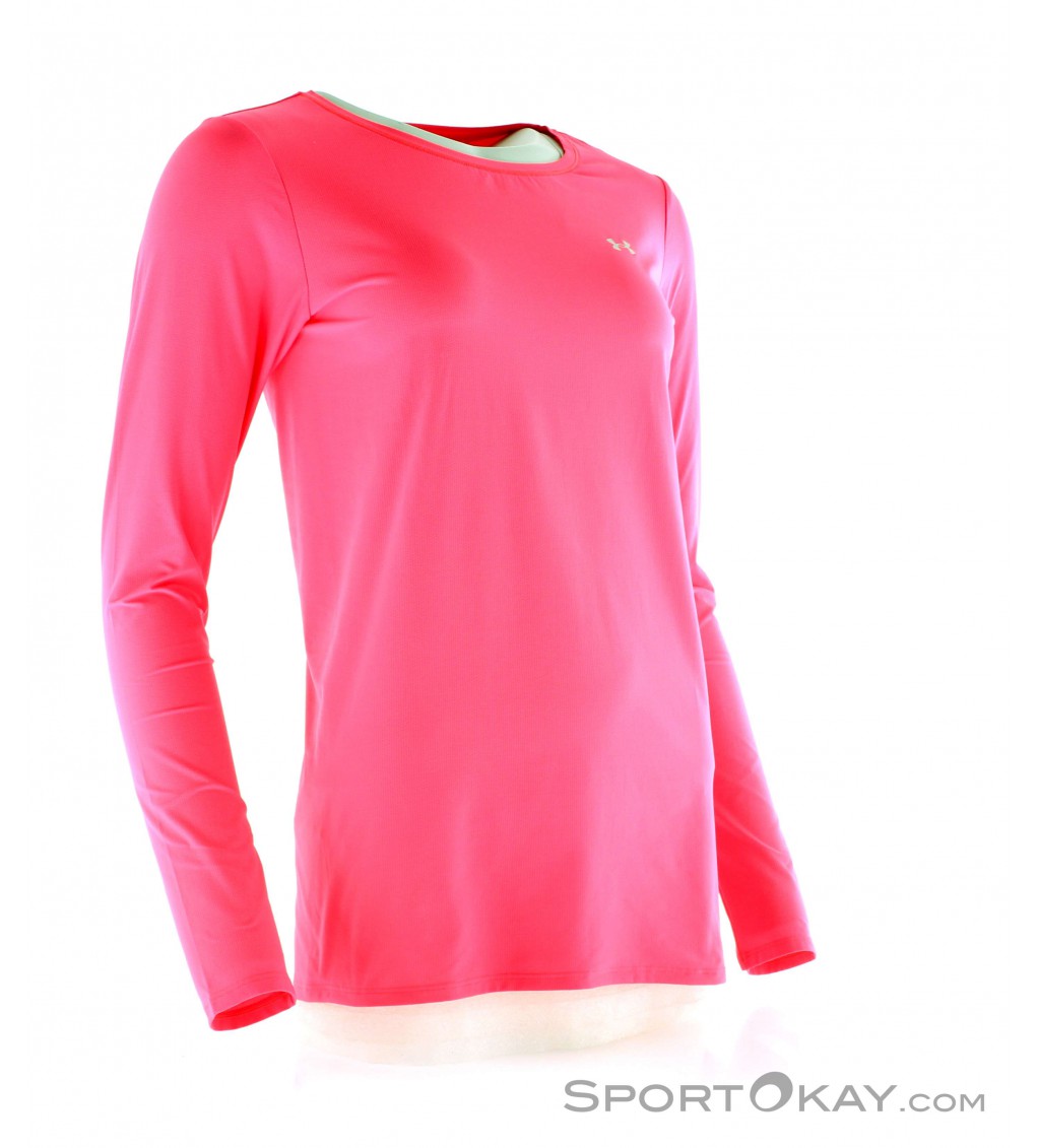 Under Armour Sunblock 30 LS Damen Fitnessshirt Shirts Fitnessbekleidung Fitness Alle