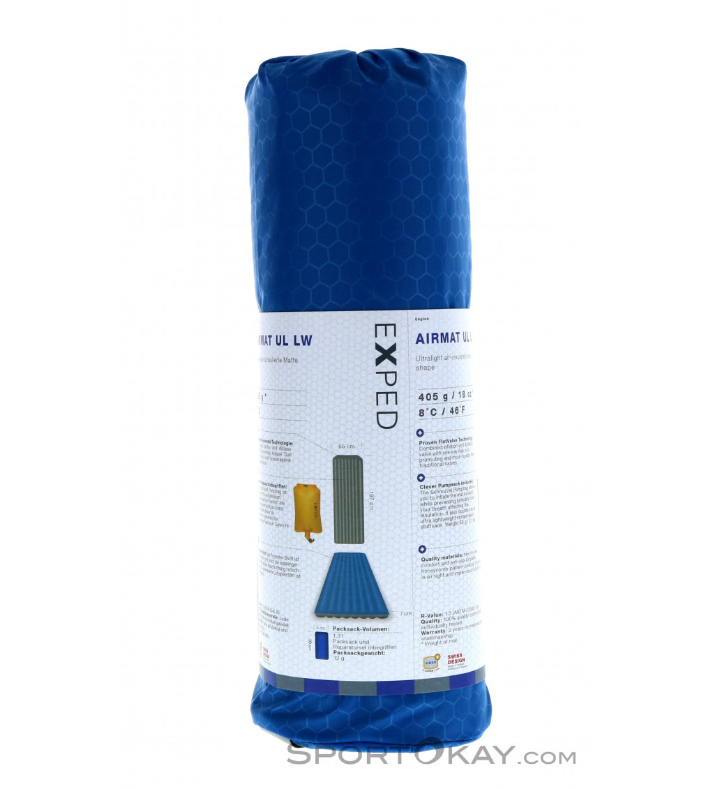 Exped AirMat UL LW 197x65cm Isomatte