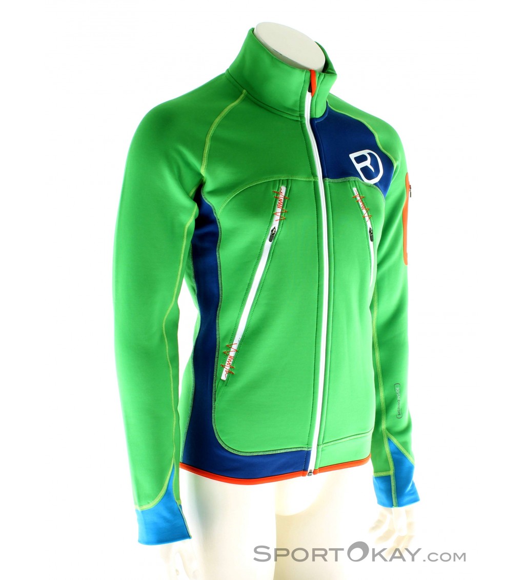 Ortovox Fleece Plus Jacket Herren Tourensweater