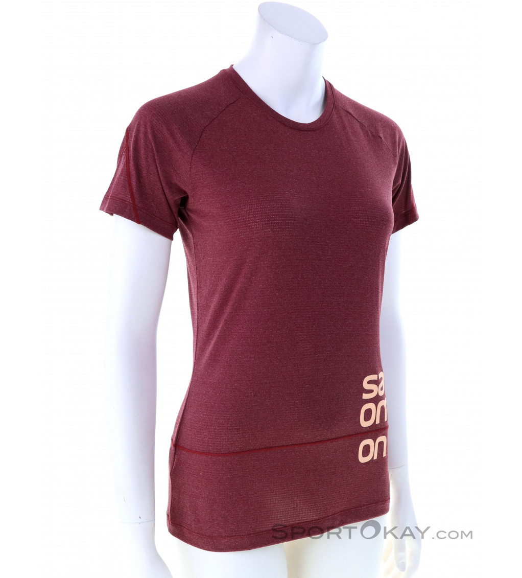 Salomon Cross Run Graphic Damen T-Shirt