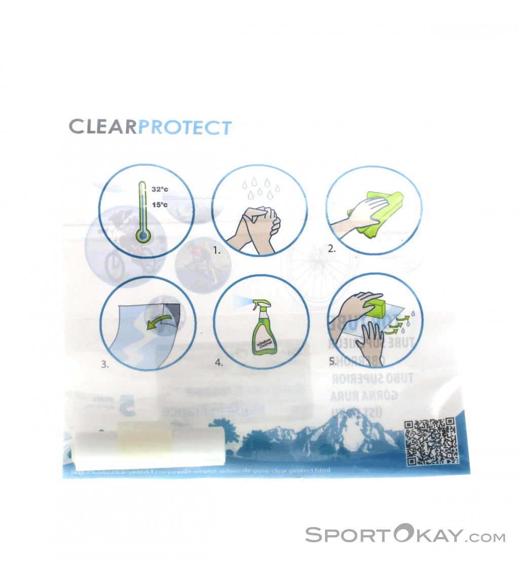Clearprotect Safety Sticker Top Tube Oberrohr Schutzfolie