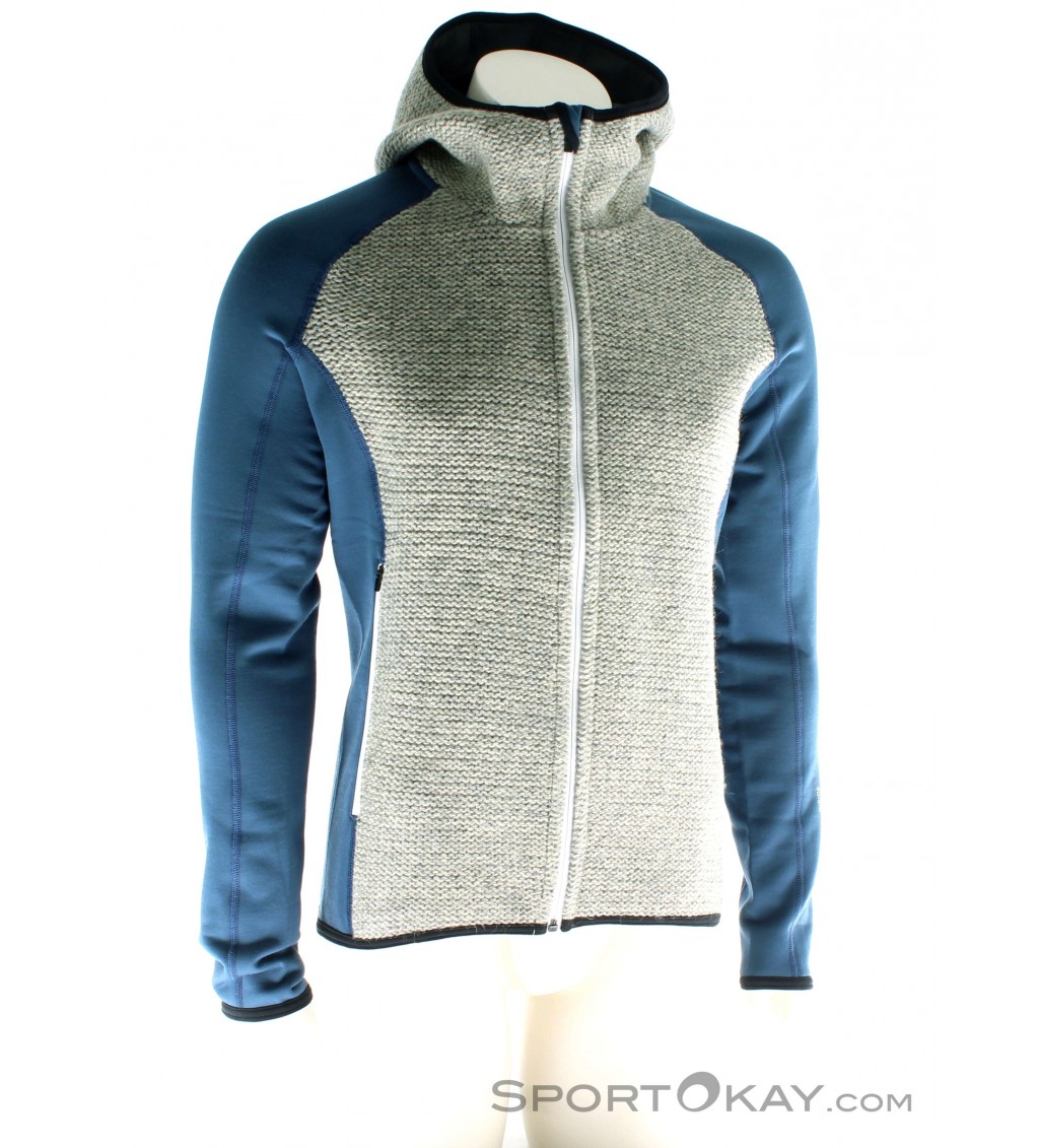 Ortovox Fleece Plus Classic Knit Hoody Herren Tourensweater