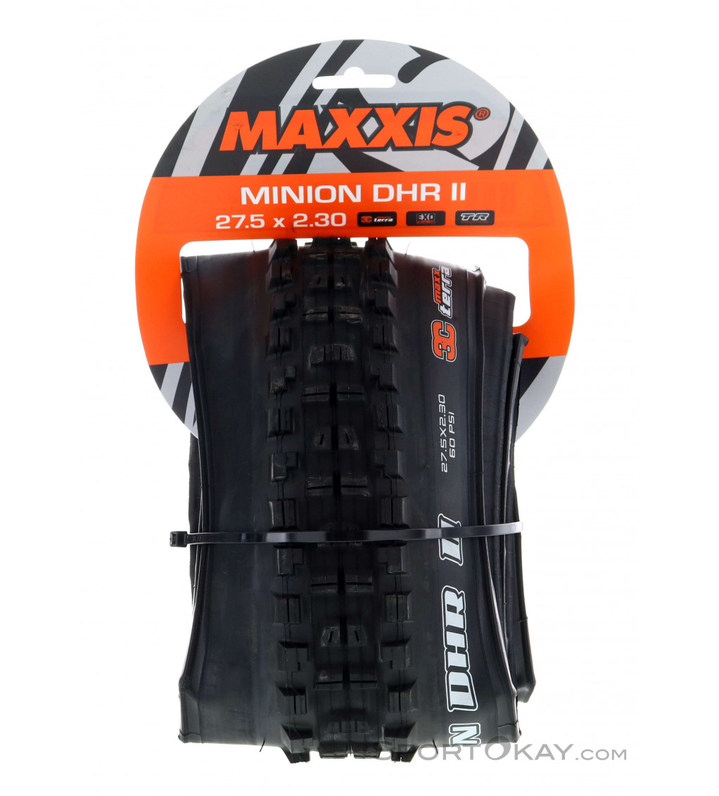 Maxxis Minion DHR II EXO TR 3C MaxxTerra 27,5 x 2,30" Reifen
