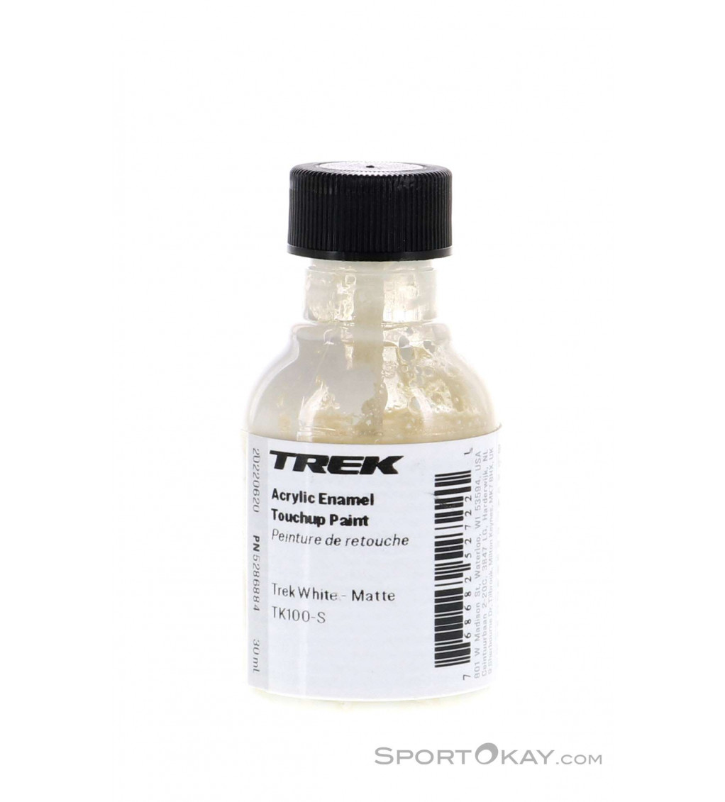 Trek Touch-up Paint Matte White - Trek White TK100-S Reparaturlack