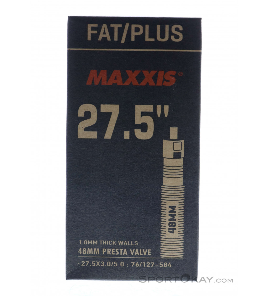 Maxxis Fat/Plus Presta 48mm 27,5x3,0/5,0" Schlauch