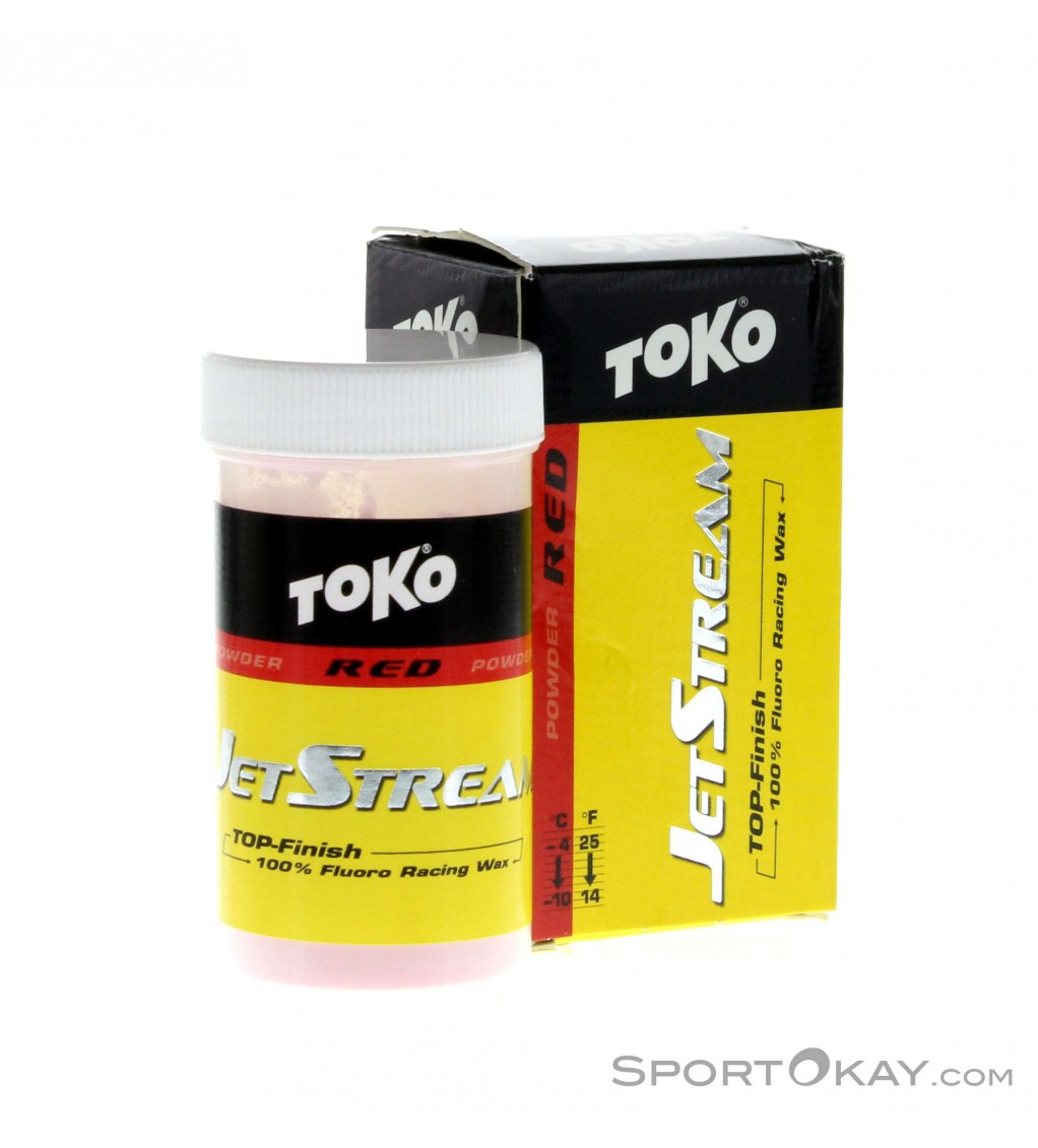 Toko JetStream Powder red 30g Top Finish Pulver