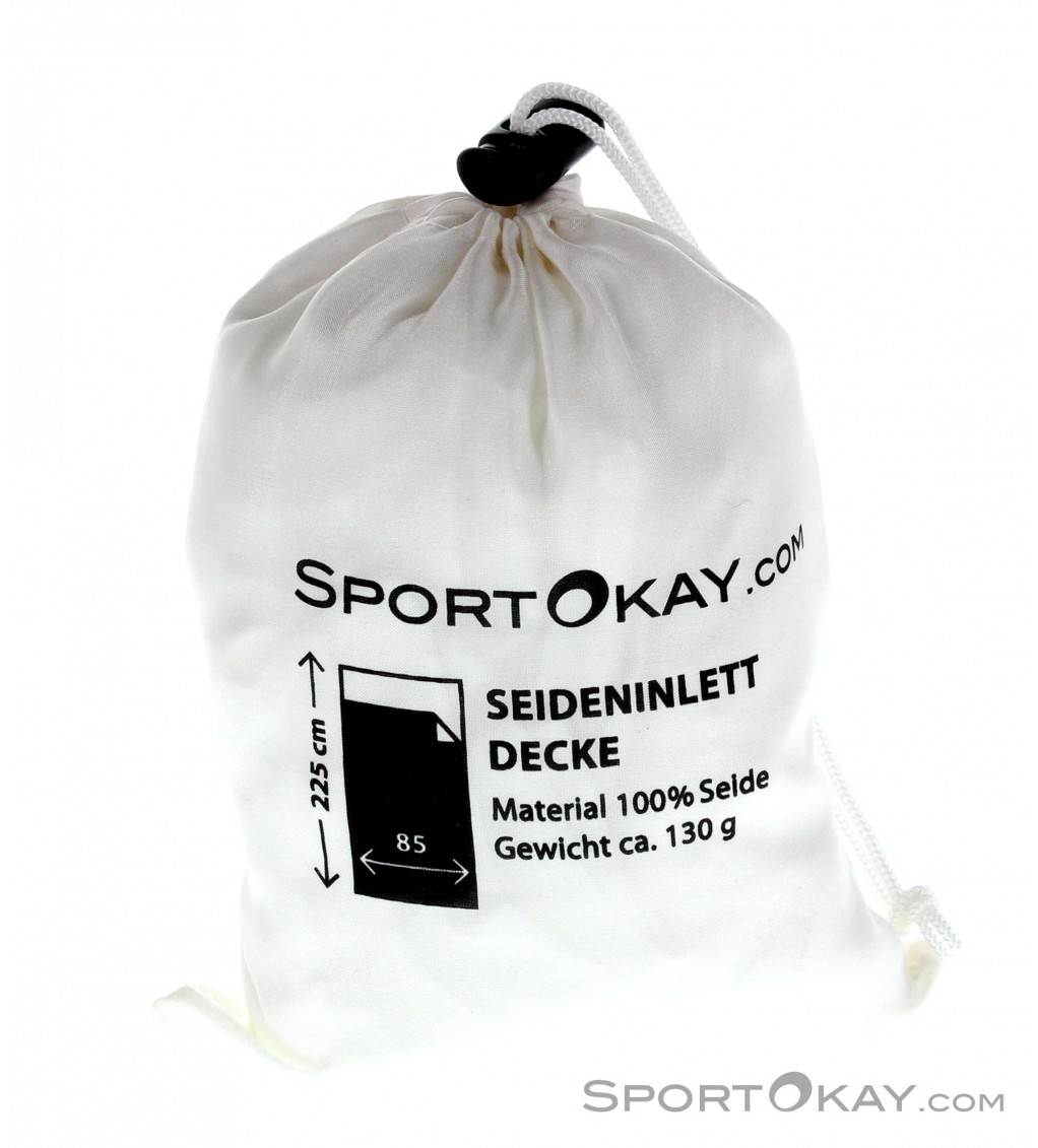 SportOkay.com Seideninlett Decke Camping - Zubehör
