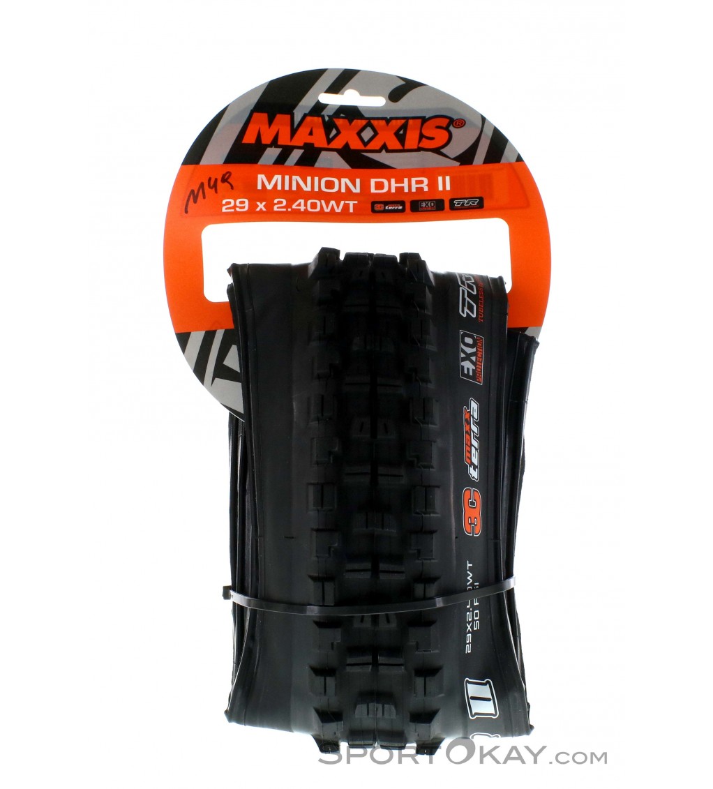 Maxxis Minion DHR II 3C MaxxTerra EXO TR WT 29 x 2,40 Reifen