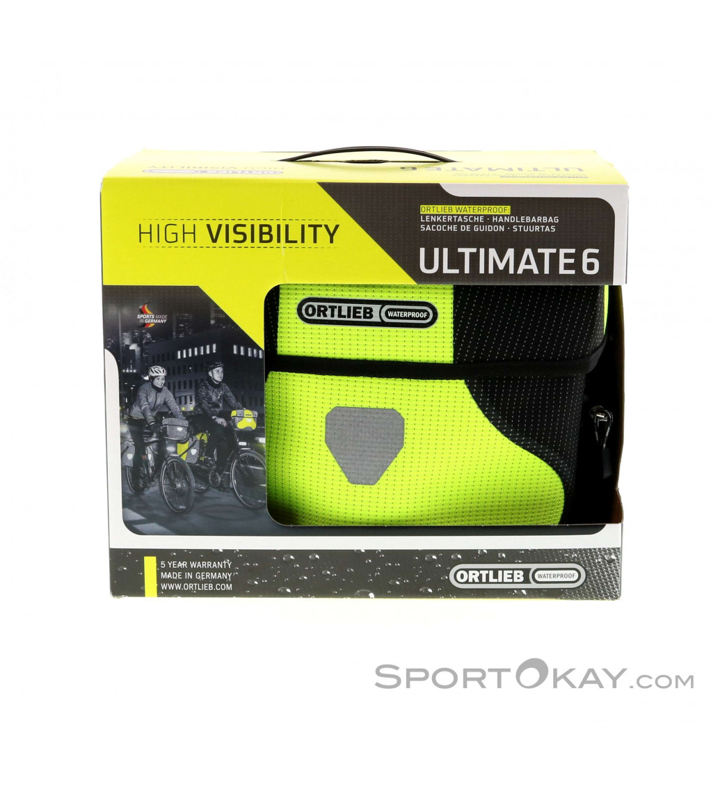 Ortlieb Ultimate Six High-Visibility 7l Lenkertasche