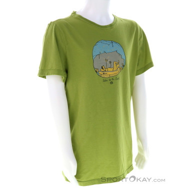 E9 B Cave Kinder T-Shirt-Grün-10