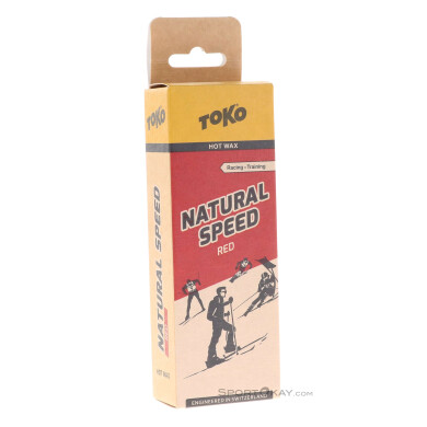 Toko Natural Performance red 120g Heisswachs-Rot-120