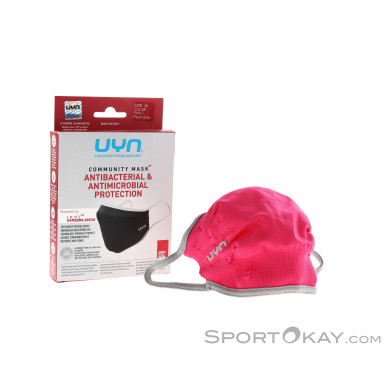 UYN Community Mask+ Mund-Nasen Maske-Pink-Rosa-M