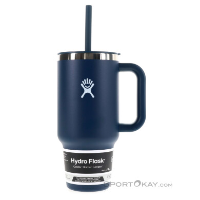 Hydro Flask 32 oz All Around Tumbler 946ml Thermobecher-Dunkel-Blau-One Size