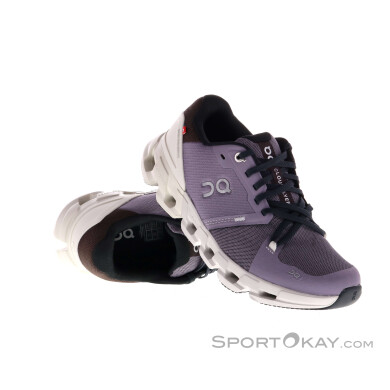 On Cloudflyer 4 Damen Laufschuhe-Lila-6,5