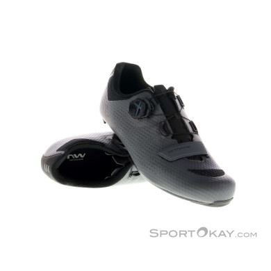 Northwave Storm Carbon 2 Herren Rennradschuhe-Schwarz-44