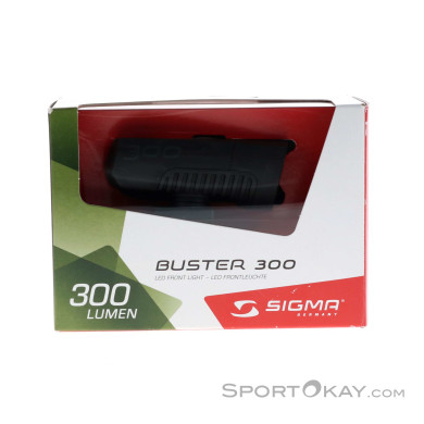 Sigma Buster 300 FL Fahrradlicht vorne-Schwarz-One Size