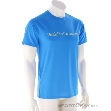 Peak Performance Active Tee Herren T-Shirt-Blau-L