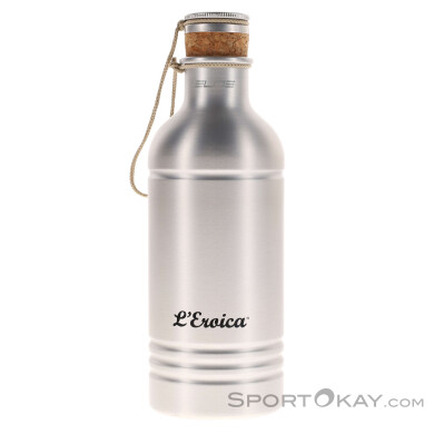Elite Eroica Alu 600ml Trinkflasche-Silber-One Size