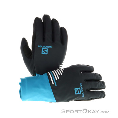 Salomon Equipe Glove Damen Handschuhe-Blau-XL