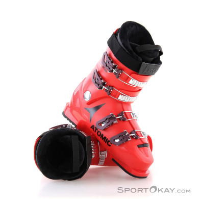 Atomic Redster JR 60 Kinder Skischuhe-Rot-26