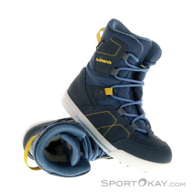 Lowa Raik GTX Kinder Winterschuhe Gore-Tex-Blau-31