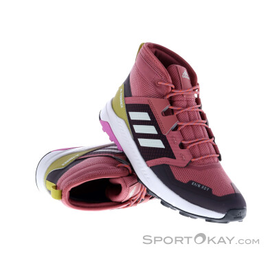 adidas Terrex Trailmaker Mid R.RDY Kinder Wanderschuhe-Pink-Rosa-2,5