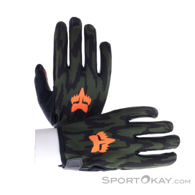 Fox Ranger Swarmer Bikehandschuhe-Oliv-Dunkelgrün-M